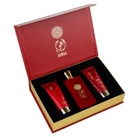 Set Cadou Ajwaa Apa de Parfum 100ml + Gel De Dus 100ml + Lotiune de corp 100ml, Nusuk 2