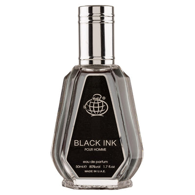 Apa de Parfum Black Ink, Fragrance World, Barbati - 50ml