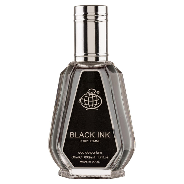 Apa de Parfum Black Ink, Fragrance World, Barbati - 50ml